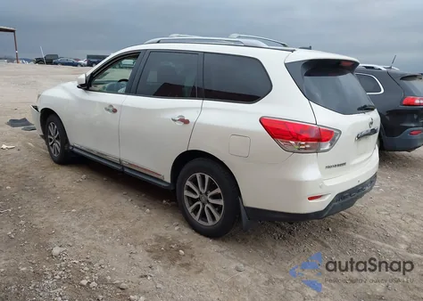 2016 Nissan Pathfinder Sl из США, поврежденный, VIN 5N1AR2MN9GC666340